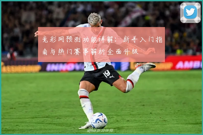 竞彩网预测功能详解：新手入门指南与热门赛事解析全面升级